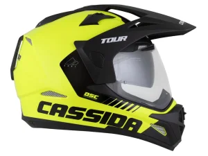 jaszmotor_webshop_cassida_tour_2.0_dual_cross_bukosisak_felnyithato_plexivel_es_napszemuveggel,_pinlock_elokeszitessel_(matt_fekete-sarga) galéria