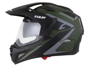 jaszmotor_webshop_cassida_tour_2.0_x-tra_cross_bukosisak_felnyithato_plexivel_es_napszemuveggel,_pinlock_elokeszitessel_(matt_zold-szurke-fekete) galéria