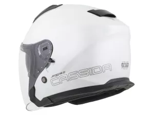 jaszmotor_webshop_cassida_jet_tech_2.0_solid_nyitott_bukosisak_napszemuveggel_(feher) galéria