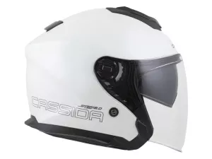 jaszmotor_webshop_cassida_jet_tech_2.0_solid_nyitott_bukosisak_napszemuveggel_(feher) galéria