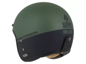 jaszmotor_webshop_cassida_eso_super_hooligan_nyitott_bukosisak_(zold-matt_fekete) galéria