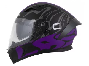 jaszmotor_webshop_cassida_orbit_multivers_zart_bukosisak_napszemuveggel,_pinlock_elokeszitessel_(matt_fekete-lila) galéria