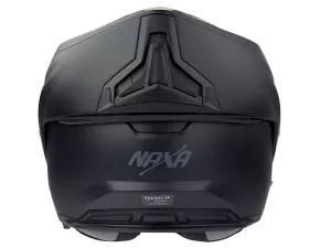 jaszmotor_webshop_naxa_ff1_b_matt_fekete_felnyithato_bukosisak_napszemuveggel_+_ajandek_pinlock_lencse galéria