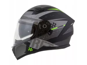 jaszmotor_webshop_cassida_integral_3.0_drift_zart_bukosisak_napszemuveggel,_pinlock_elokeszitessel_+_ajandek_sotetitett_plexi_(matt_fekete-szurke-zold) galéria