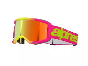 jaszmotor_webshop_alpinestars_vision_5_wordmark_cross_szemuveg_-_rozsaszin_-_sarga_(piros_tukros_plexivel) galéria