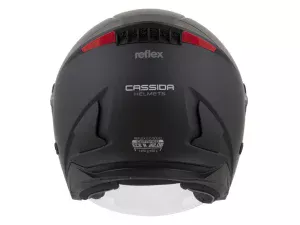 jaszmotor_webshop_cassida_reflex_2.0_nyitott_bukosisak_(matt_fekete) galéria