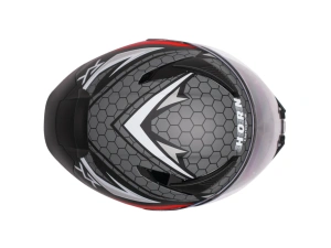 jaszmotor_webshop_horn_h831_viper_zart_bukosisak_beepitett_napszemuveggel_(matt_szurke-fekete-piros) galéria