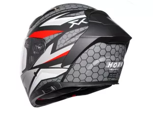 jaszmotor_webshop_horn_h831_viper_zart_bukosisak_beepitett_napszemuveggel_(matt_szurke-fekete-piros) galéria