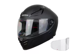 jaszmotor_webshop_highper_fusion_pro_zart_bukosisak_napszemuveggel_+_ajandek_pinlock_(matt_fekete) galéria