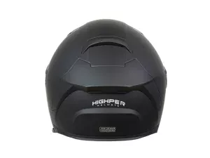 jaszmotor_webshop_highper_fusion_pro_zart_bukosisak_napszemuveggel_+_ajandek_pinlock_(matt_fekete) galéria