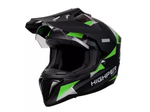 jaszmotor_webshop_highper_x_enduro_bukosisak_felnyithato_plexivel_+_ajandek_pinlock_(matt_fekete-zold-szurke) galéria