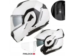 jaszmotor_webshop_cassida_multiflip_solid_felnyithato_bukosisak_napszemuveggel_+_ajandek_pinlock_lencse_(feher) galéria