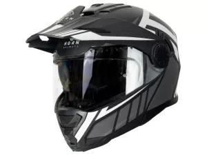 jaszmotor_webshop_horn_multi-tour_felnyithato_bukosisak_napszemuveggel_es_pinlock_elokeszitessel_(matt_fekete_-_feher) galéria