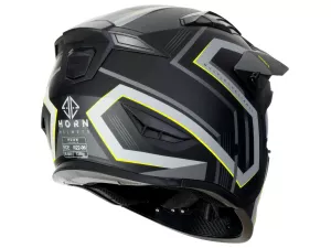 jaszmotor_webshop_horn_multi-x_leveheto_Állreszes_bukosisak_(matt_fekete_-_szurke_-_sarga) galéria