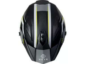 jaszmotor_webshop_horn_multi-x_leveheto_Állreszes_bukosisak_(matt_fekete_-_szurke_-_sarga) galéria