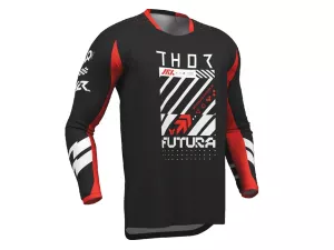 jaszmotor_webshop_thor_launchmode_futura_motoros_mez_(fekete_-_piros) galéria
