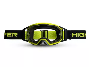 jaszmotor_webshop_highper_x_evo_cross_szemuveg_-_matt_fluo_sarga_(Átlatszo_+_sarga_plexivel) galéria