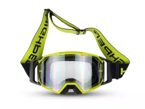 jaszmotor_webshop_highper_x_evo_cross_szemuveg_-_matt_fluo_sarga_(Átlatszo_+_sarga_plexivel) galéria