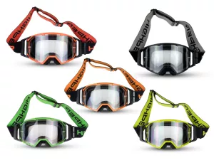 jaszmotor_webshop_highper_x_evo_cross_szemuveg_-_matt_fluo_sarga_(Átlatszo_+_sarga_plexivel) galéria