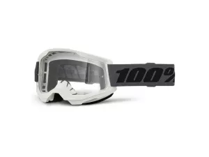 jaszmotor_webshop_100%_-_strata_2_szurke_cross_szemuveg_-_Átlatszo_plexivel galéria