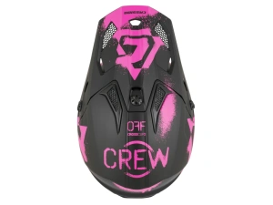 jaszmotor_webshop_cassida_cross_cup_2_crew_gyerek_cross_bukosisak_(matt_fekete_-_rozsaszin)_2026 galéria
