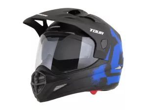 jaszmotor_webshop_cassida_tour_2.0_crew_cross_bukosisak_felnyithato_plexivel_es_napszemuveggel,_pinlock_elokeszitessel_(matt_fekete-kek) galéria