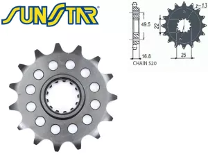 jaszmotor_webshop_lanckerek_elso_sunstar_sunf397_(520_-_15_fogas) galéria