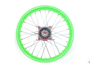 jaszmotor_webshop_hatso_felni___kerek_1.85-14"_dirt_bike,_pit_bike_-_zold galéria