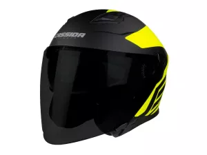 jaszmotor_webshop_cassida_jet_tech_corso_nyitott_bukosisak_napszemuveggel_(matt_fekete-sarga) galéria