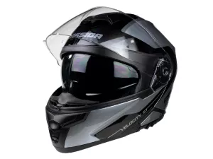 jaszmotor_webshop_cassida_compress_velocity_st_2.1_felnyithato_bukosisak_napszemuveggel,_pinlock_elokeszitessel_(szurke-fekete) galéria