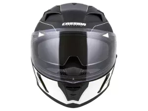 jaszmotor_webshop_cassida_integral_3.0_roxor_zart_bukosisak_napszemuveggel,_pinlock_elokeszitessel_+_ajandek_sotetitett_plexi_(matt_fekete-feher) galéria