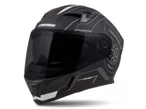 jaszmotor_webshop_cassida_integral_3.0_turbohead_zart_bukosisak_napszemuveggel,_pinlock_elokeszitessel_+_ajandek_sotetitett_plexi_(matt_fekete-feher) galéria