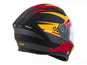 jaszmotor_webshop_cassida_integral_3.0_drift_zart_bukosisak_napszemuveggel,_pinlock_elokeszitessel_+_ajandek_sotetitett_plexi(matt_piros-fekete-sarga) galéria