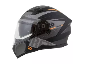 jaszmotor_webshop_cassida_integral_3.0_drift_zart_bukosisak_napszemuveggel,_pinlock_elokeszitessel_+_ajandek_sotetitett_plexi_(matt_fekete-szurke-narancssarga) galéria