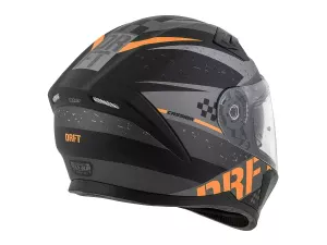 jaszmotor_webshop_cassida_integral_3.0_drift_zart_bukosisak_napszemuveggel,_pinlock_elokeszitessel_+_ajandek_sotetitett_plexi_(matt_fekete-szurke-narancssarga) galéria