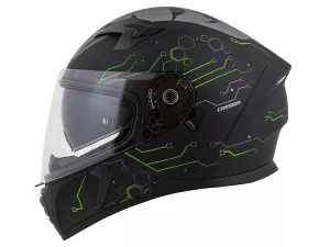 jaszmotor_webshop_cassida_integral_3.0_hack_zart_bukosisak_napszemuveggel,_pinlock_elokeszitessel_+_ajandek_sotetitett_plexi_(matt_fekete-zold) galéria