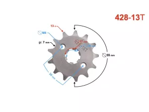 jaszmotor_webshop_elso_lanckerek_428,_13t_17mm-es_tengelyre_-_moretti galéria