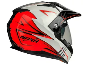 jaszmotor_webshop_naxa_co3-p_cross_bukosisak_felnyithato_plexivel_es_napszemuveggel_(narancssarga-fekete-feher) galéria