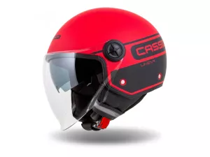 jaszmotor_webshop_cassida_handy_plus_linear_nyitott_bukosisak_(matt_piros-fekete) galéria