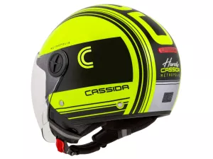 jaszmotor_webshop_cassida_handy_metropolis_safety_nyitott_bukosisak_(citromsarga-fekete) galéria