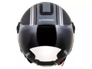 jaszmotor_webshop_cassida_handy_metropolis_vision_nyitott_bukosisak_(matt_szurke-fekete) galéria