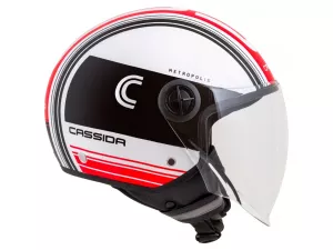 jaszmotor_webshop_cassida_handy_metropolis_nyitott_bukosisak_(piros-feher-fekete) galéria