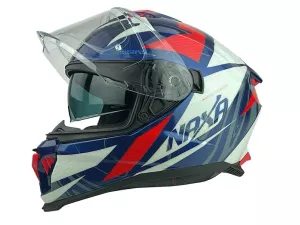 jaszmotor_webshop_naxa_f31-g_zart_bukosisak_napszemuveggel_+_ajandek_pinlock_lencsevel_(feher-kek-piros) galéria