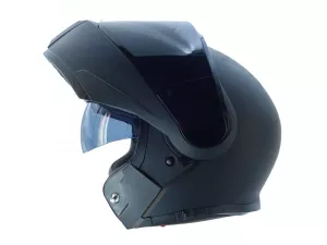 jaszmotor_webshop_horn_h929_matt_fekete_felnyithato_bukosisak_napszemuveggel galéria