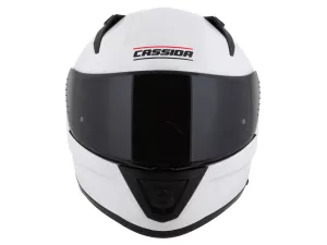 jaszmotor_webshop_cassida_aero_solid_zart_bukosisak_napszemuveggel,_pinlock_elokeszitessel_+_ajandek_sotetitett_plexi_(feher) galéria