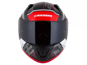 jaszmotor_webshop_cassida_aero_drome_zart_bukosisak_napszemuveggel,_pinlock_elokeszitessel_+_ajandek_sotetitett_plexi_(matt_fekete-piros) galéria