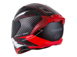 jaszmotor_webshop_cassida_aero_drome_zart_bukosisak_napszemuveggel,_pinlock_elokeszitessel_+_ajandek_sotetitett_plexi_(matt_fekete-piros) galéria