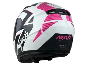 jaszmotor_webshop_naxa_f34-e_zart_gyerek_bukosisak_ezust_tukros_plexivel_(fekete-feher-rozsaszin) galéria