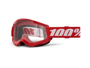 jaszmotor_webshop_100%_-_strata_2_usa_szemuveg_-_piros_-_Átlatszo_plexivel galéria
