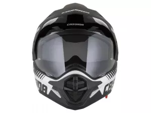 jaszmotor_webshop_cassida_tour_2.0_dual_cross_bukosisak_felnyithato_plexivel_es_napszemuveggel,_pinlock_elokeszitessel_(matt_fekete-feher) galéria